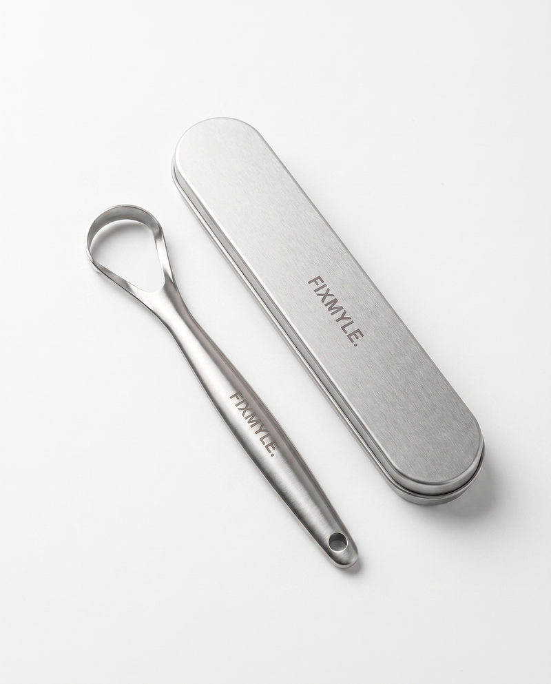Stainless Steel Tongue Scraper