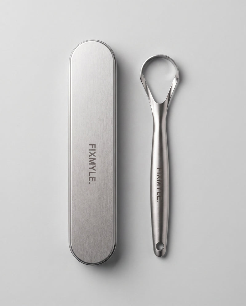 Stainless Steel Tongue Scraper