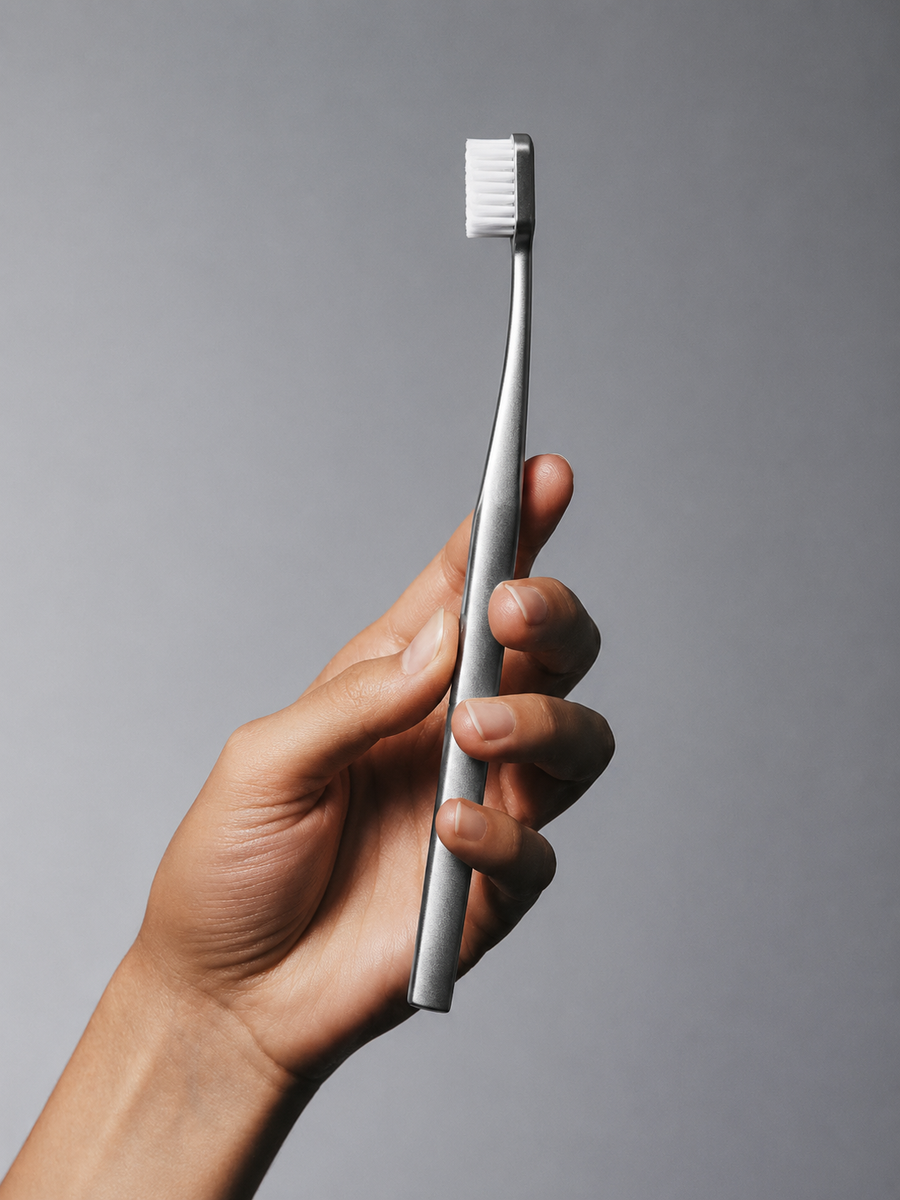 Brushing step